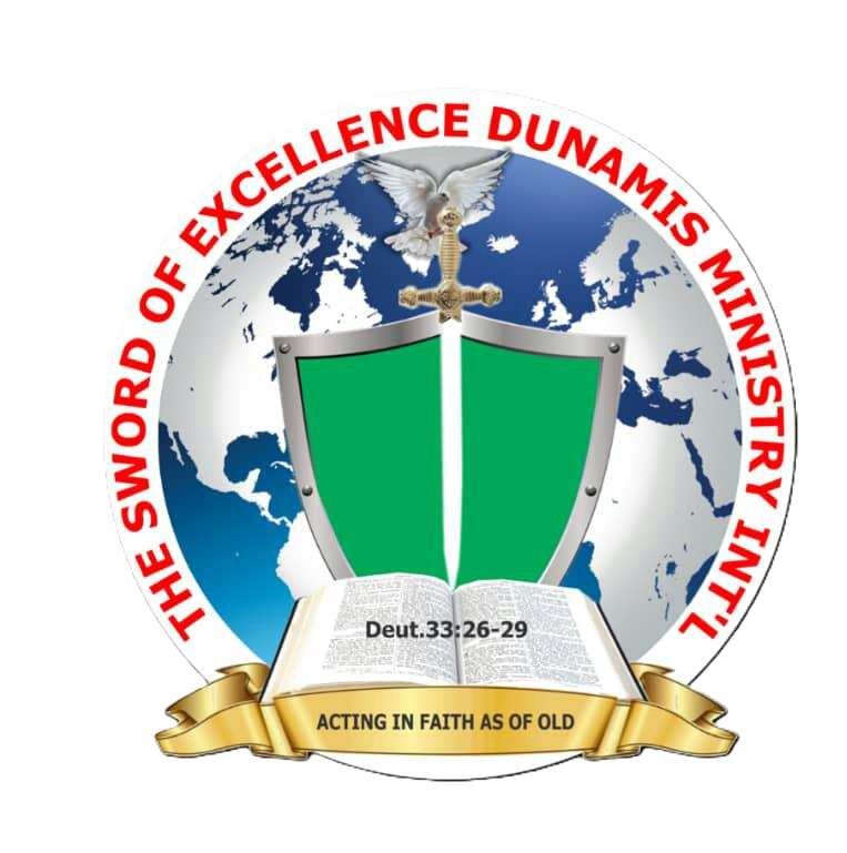 The Sword of Excellence Dunamis Ministry International logo